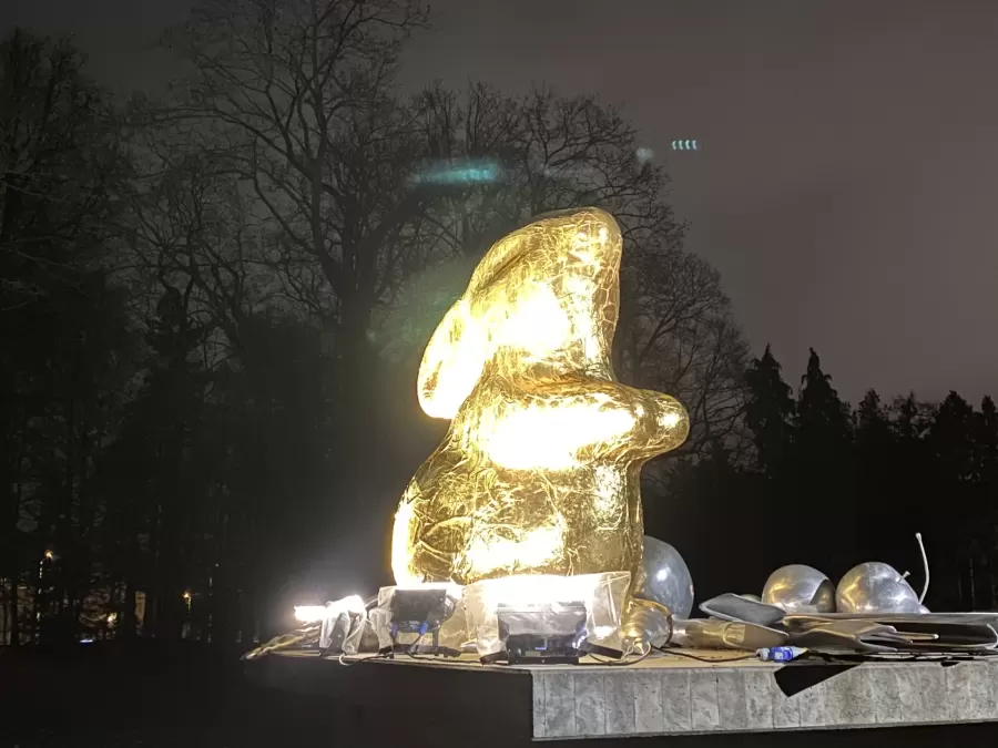 Gaismas instalāciju festivāls "Ziemas gaismas dārzs"