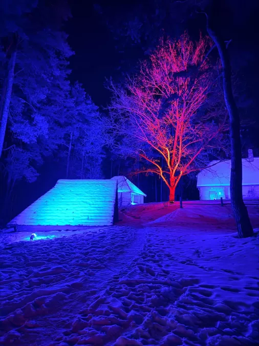 Meteņu laika gaismas taka "Pasaule. Meteņi"