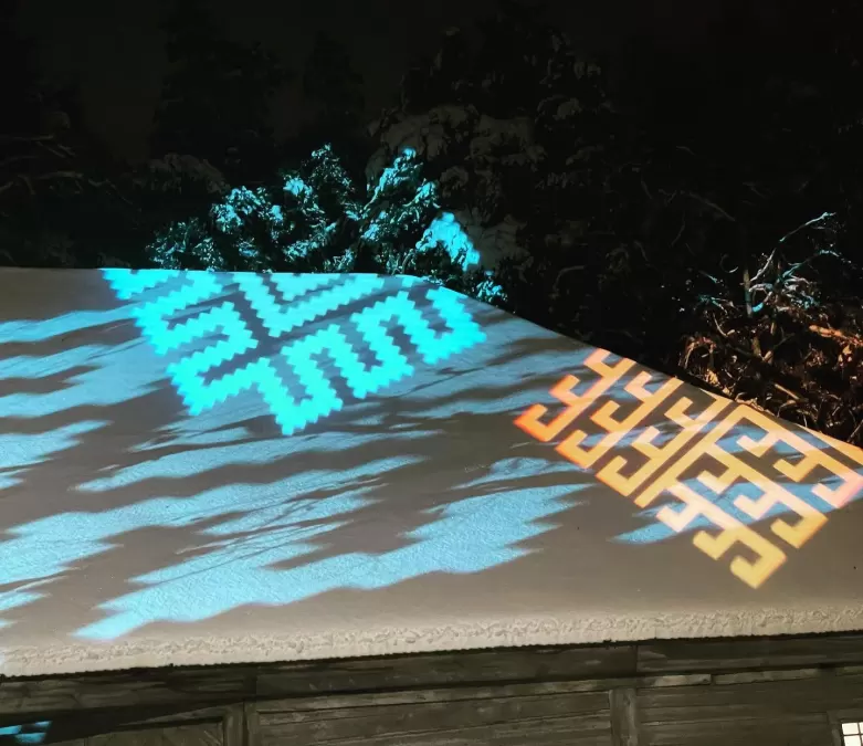 Pastaiga "Ziemas gaismas dārzs. Saulgrieži"